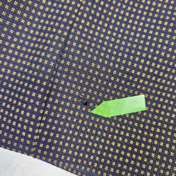 VTG Zanieri Lanificio Cessilstrona Wool Sport Coat Mens 38L Houndstooth Blazer - Picture 11 of 16